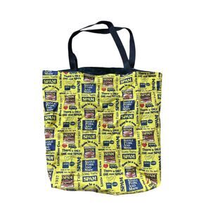 Handmade SPAM bag novelty gift unique cute birthday spam lover yellow unusual
